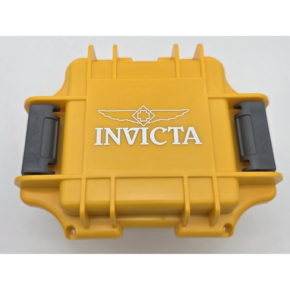 Invicta‎ Impact One Slot Yellow Dive Case Watch Box ONLY New